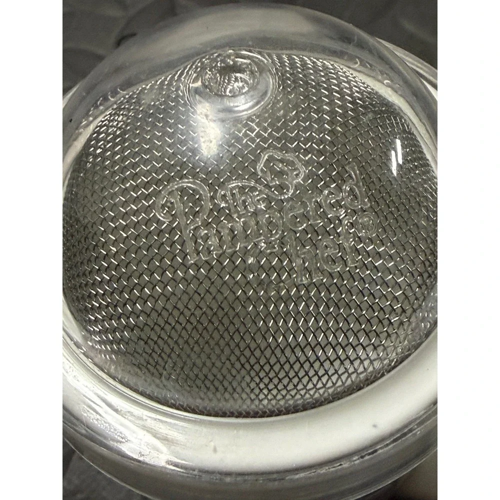 Pampered Chef Flour Sugar Shaker Duster 1695 Powdered Mesh Cap Vintage NWOT